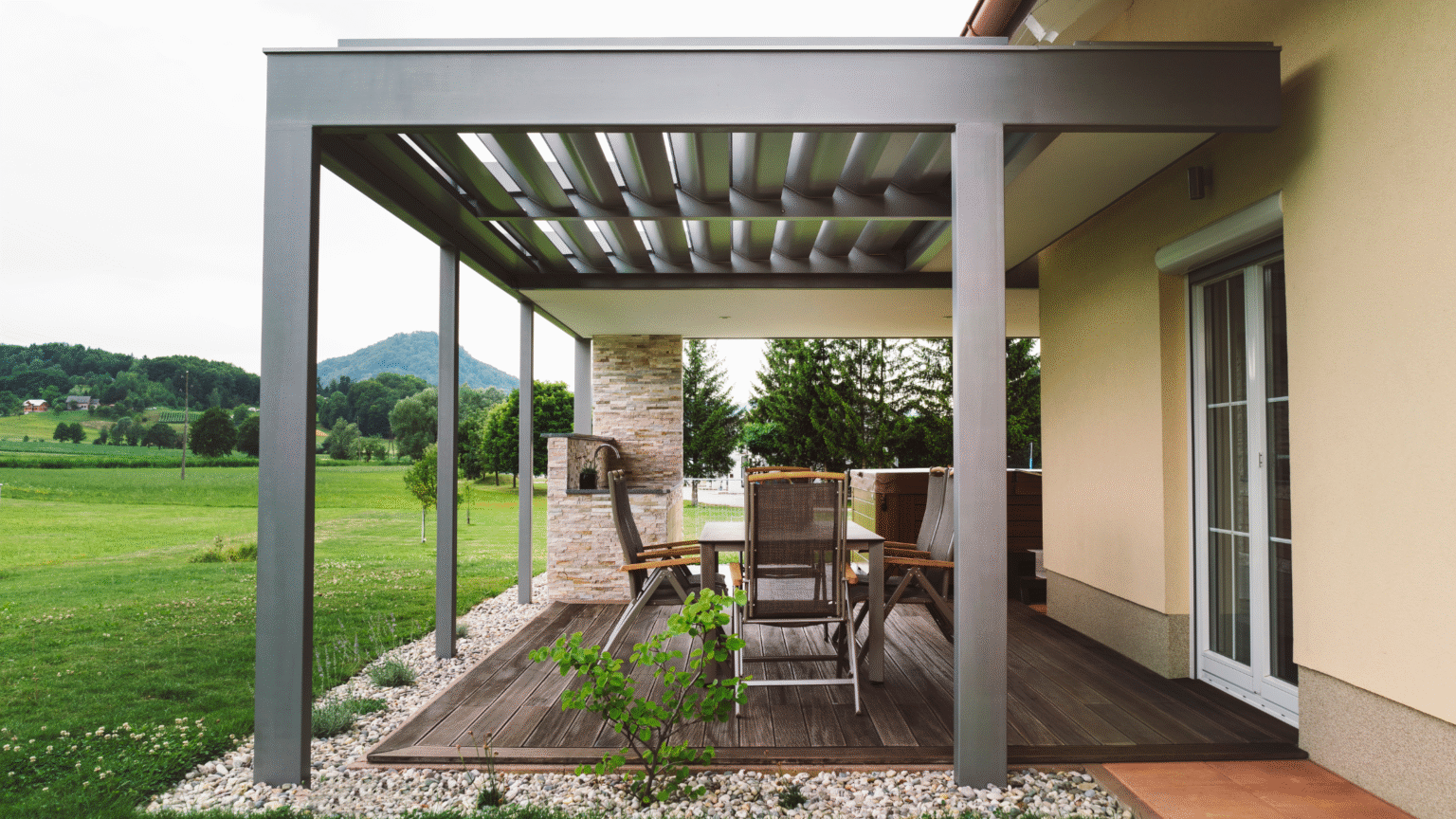 Pergola â StĂlusos kĂŒltĂ©ri Ă©lettĂ©r | First Ablak